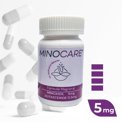 MINOCARE D / Minoxidil + Dutasteride 0.5 mg Cápsulas